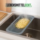 Abtropfsieb ausziehbar für Spülbecken 34–48,5cm