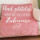 Kuscheldecke mit Spruch - 130x160cm - Rosa