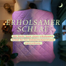 Sommerdecke Steppbett leicht Polyester Pink 135x200 cm