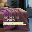 Sommerdecke Steppbett leicht Polyester Pink 135x200 cm