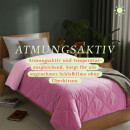 Sommerdecke Steppbett leicht Polyester Pink 135x200 cm