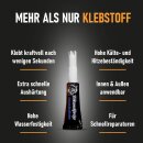 TitanGrip Sekundenkleber 2g Gel Mehrfachpack 5er-Pack