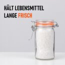 Einmachglas mit Bügelverschluss 1 x 70ml