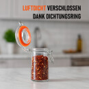 Einmachglas mit Bügelverschluss und Gummiring 70ml 1er-Pack