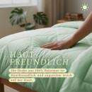 Sommerdecke Steppbett leicht Polyester Mint 200x200 cm