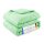Sommerdecke Steppbett leicht Polyester Mint 200x200 cm