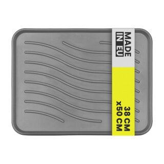 Schuhabtropfschale (Anthrazit) für 2 Paar Schuhe 50x38 cm