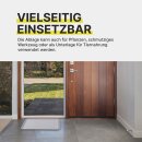 Schuhabtropfschale Kunststoff Hellgrau 50x38 cm