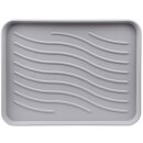 Schuhabtropfschale Kunststoff Hellgrau 78x38 cm