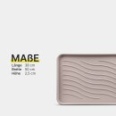 Schuhabtropfschale (Beige) für 2 Paar Schuhe 50x38 cm