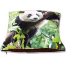 Kissenhülle Fotodruck 40x40 Panda mit Füllung