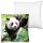 Kissenhülle Fotodruck 40x40 Panda mit Füllung
