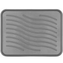 Schuhabtropfschale für 2-3 Paar Schuhe Kunststoff Anthrazit 50x38cm 2er-Set