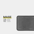 Schuhabtropfschale Kunststoff 2er-/4er-Pack Anthrazit 50x38 cm 2 Stück