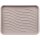 Schuhabtropfschale für 2-3 Paar Schuhe Kunststoff Beige 50x38cm 2er-Set