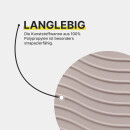 Schuhabtropfschale für 2-3 Paar Schuhe Beige 50x38 cm 4 Stück