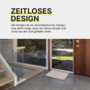 Schuhabtropfschale Kunststoff 2er-/4er-Pack Beige 50x38 cm 4 Stück