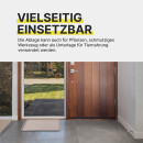 Schuhabtropfschale Kunststoff 2er-/4er-Pack Beige 50x38 cm 4 Stück