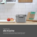 Aufbewahrungskorb Anthrazit 12,0l - 44x30x17 cm - 1er-Pack