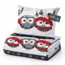 Bettwäsche-Set 2-teilig "Feinbiber" Winter...