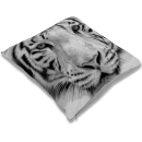 Kissenhülle Fotodruck 40x40 Tiger grey ohne Füllung