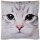 Kissenhülle Fotodruck 40x40 Katze mit Füllung