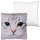 Kissenhülle Fotodruck 40x40 Katze mit Füllung