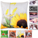 Kissenhülle Fotodruck Sonnenblume 40x40cm ohne Füllung