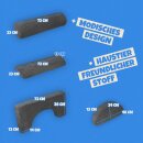 Spielsofa für Kinder Cord 11-teiliges Set modular Anthrazit