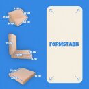 Spielsofa für Kinder Cord 11-teiliges Set modular Beige