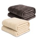Tagesdecke XXL 200x220 cm Flanellcord Wendedecke