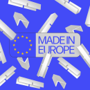 Verbinder für Gardinenschiene Weiß 2er-Pack