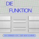 Verbinder für Gardinenschiene Weiß 8er-Pack