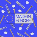 Befestigungsset für Gardinenschiene Weiß 1er-Set