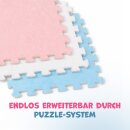 Puzzleteppich für Kinder 30x30x1cm - 9 Matten ( 0,81m² )