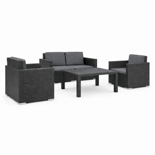 Lounge Set - 4tlg. Rattan Optik