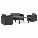 Lounge Set - 4tlg. Rattan Optik