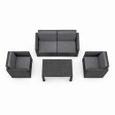 Lounge Set - 4tlg. Rattan Optik