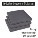 Lounge Set - 4tlg. Rattan Optik