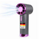 Handventilator "100 Stufen" mit Akku - Grau