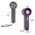 Handventilator 100 Stufen mit Akku, LED-Display & USB-C Grau