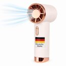 Handventilator 100 Stufen mit Akku, LED-Display &...