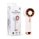Handventilator 100 Stufen mit Akku, LED-Display & USB-C Creme
