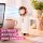 Handventilator 100 Stufen mit Akku, LED-Display & USB-C Creme