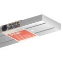 Gardinenschiene Komplettset inkl. Zubehör Weiß...