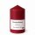 Stumpenkerzen Ø8cm x 15cm Rubinrot (1er Pack)