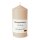 Stumpenkerzen 50h Brenndauer Ø7xH15 cm Beige 1er Pack