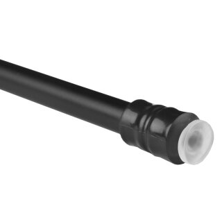 Klemmstange mit Schraubtechnik Ø10mm - ausziehbar 25-40cm (Schwarz) ohne Bohren