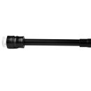 Klemmstange mit Schraubtechnik Ø10mm - ausziehbar 25-40cm (Schwarz) ohne Bohren