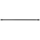 Klemmstange mit Schraubtechnik Ø10mm - ausziehbar 25-40cm (Schwarz) ohne Bohren